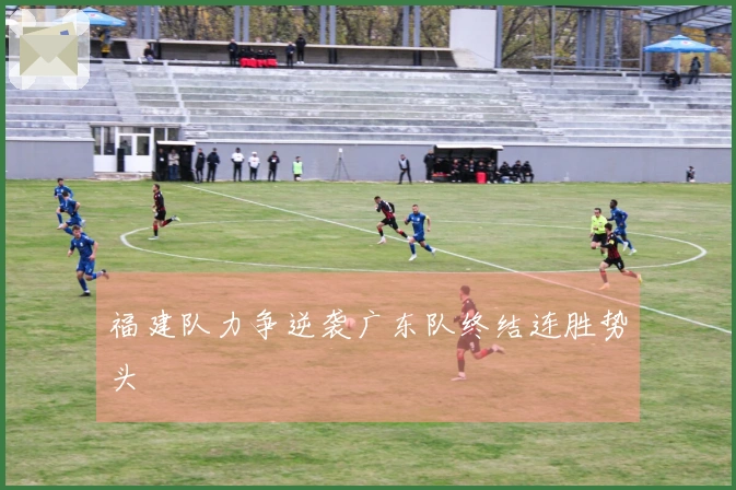 福建队力争逆袭广东队终结连胜势头